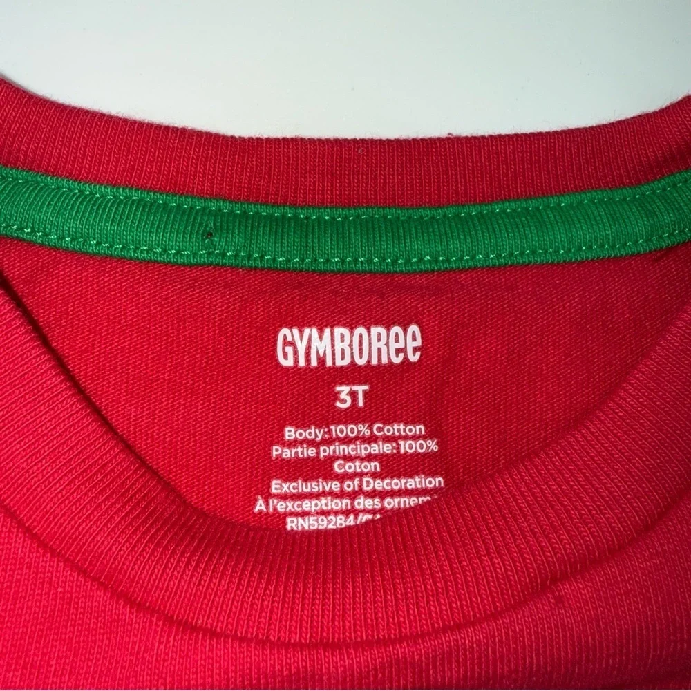 Gymboree Red Apple Picking Crew T-shirt